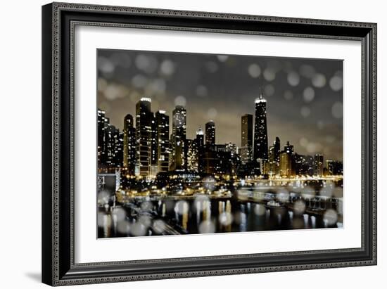 Chicago Nights II-Kate Carrigan-Framed Art Print