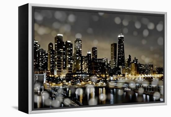 Chicago Nights II-Kate Carrigan-Framed Stretched Canvas