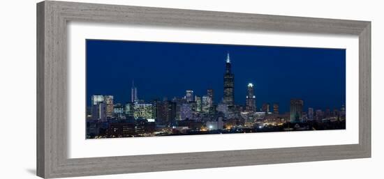 Chicago Panorama-Steve Gadomski-Framed Photographic Print