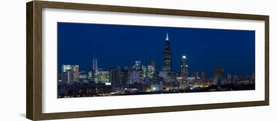 Chicago Panorama-Steve Gadomski-Framed Photographic Print