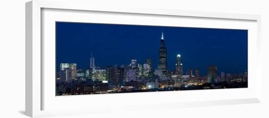 Chicago Panorama-Steve Gadomski-Framed Photographic Print