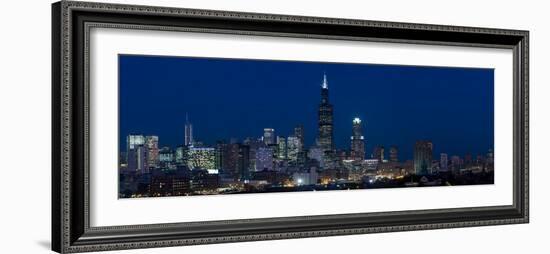 Chicago Panorama-Steve Gadomski-Framed Photographic Print