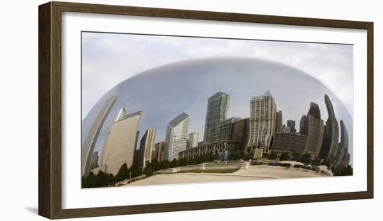 Chicago Reflections, Chicago, Illinois 07-Monte Nagler-Framed Photographic Print