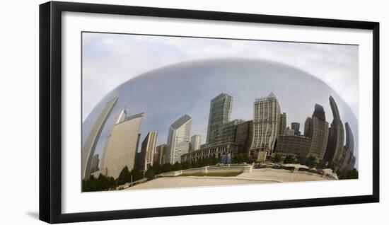 Chicago Reflections, Chicago, Illinois 07-Monte Nagler-Framed Photographic Print
