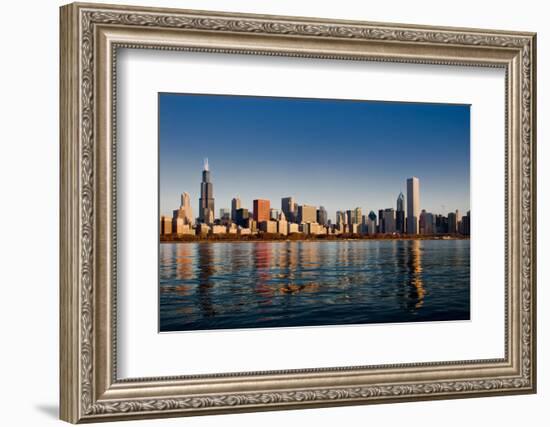 Chicago Reflections-Steve Gadomski-Framed Photographic Print