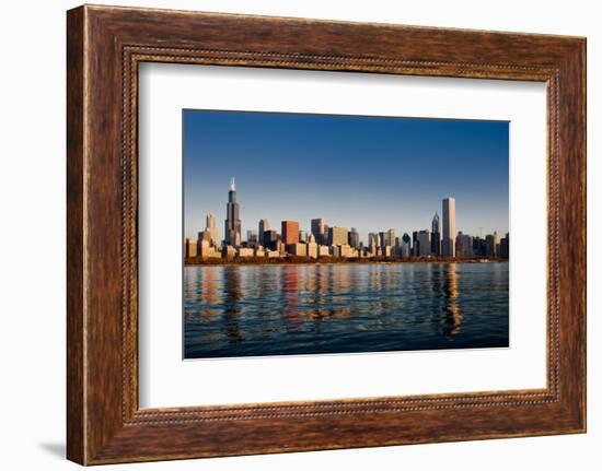 Chicago Reflections-Steve Gadomski-Framed Photographic Print