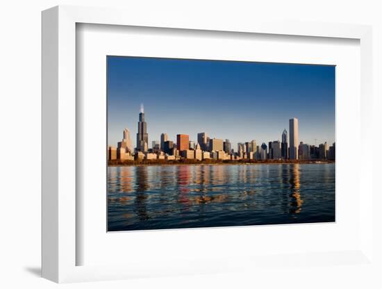 Chicago Reflections-Steve Gadomski-Framed Photographic Print