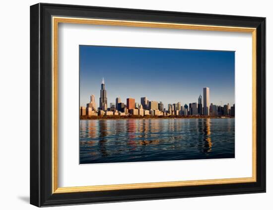 Chicago Reflections-Steve Gadomski-Framed Photographic Print