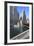 Chicago River and Dusable Bridge with Wrigley Building and Tribune Tower, Chicago, Illinois, USA-Amanda Hall-Framed Photographic Print