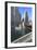 Chicago River and Dusable Bridge with Wrigley Building and Tribune Tower, Chicago, Illinois, USA-Amanda Hall-Framed Photographic Print