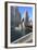 Chicago River and Dusable Bridge with Wrigley Building and Tribune Tower, Chicago, Illinois, USA-Amanda Hall-Framed Photographic Print