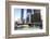 Chicago River and Towers, Chicago, Illinois, United States of America, North America-Amanda Hall-Framed Photographic Print