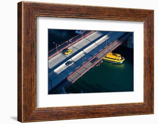 Chicago River Crossing-Steve Gadomski-Framed Photographic Print