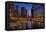 Chicago River Dusk II-Larry Malvin-Framed Premier Image Canvas