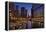 Chicago River Dusk II-Larry Malvin-Framed Premier Image Canvas