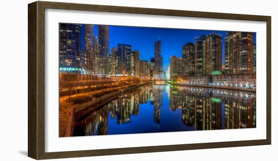 Chicago River East-Steve Gadomski-Framed Photographic Print