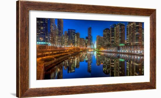 Chicago River East-Steve Gadomski-Framed Photographic Print