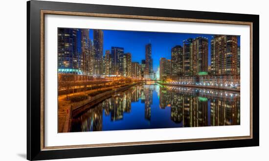 Chicago River East-Steve Gadomski-Framed Photographic Print