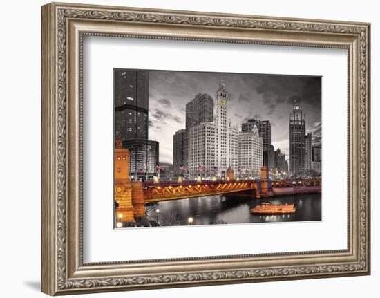 Chicago River-null-Framed Art Print