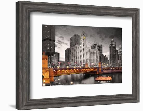 Chicago River-null-Framed Art Print