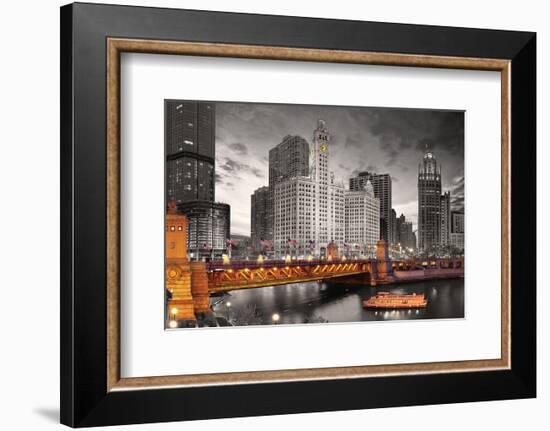 Chicago River-null-Framed Art Print