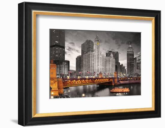 Chicago River-null-Framed Art Print