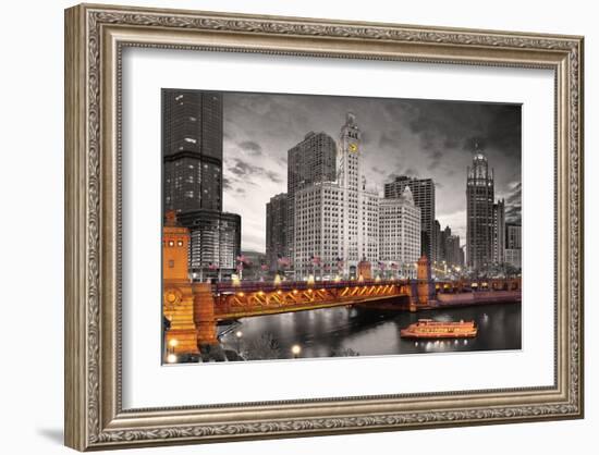 Chicago River-null-Framed Art Print