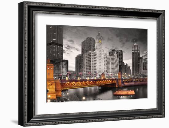 Chicago River-null-Framed Art Print