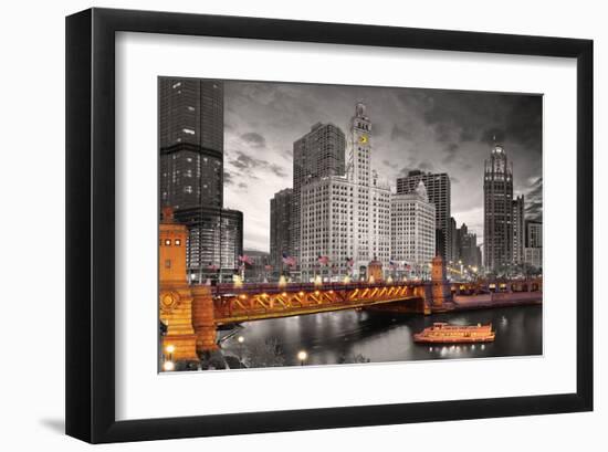 Chicago River-null-Framed Art Print