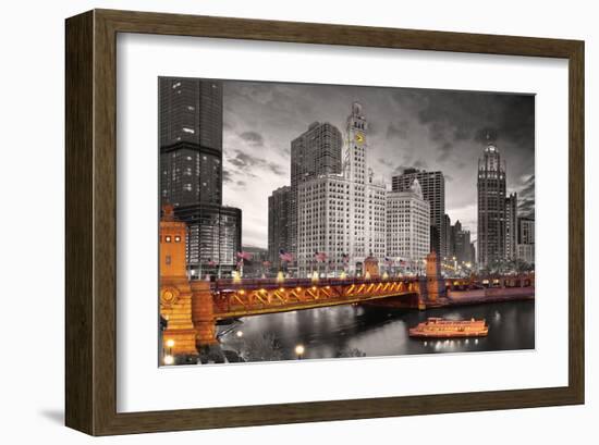 Chicago River-null-Framed Art Print