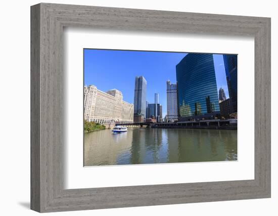 Chicago River-Amanda Hall-Framed Photographic Print