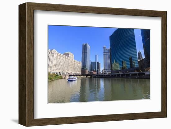 Chicago River-Amanda Hall-Framed Photographic Print