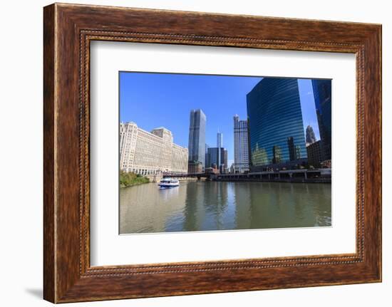 Chicago River-Amanda Hall-Framed Photographic Print