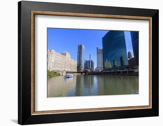 Chicago River-Amanda Hall-Framed Photographic Print