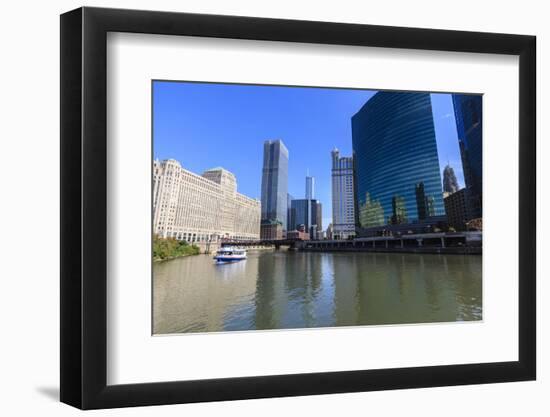 Chicago River-Amanda Hall-Framed Photographic Print