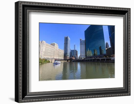 Chicago River-Amanda Hall-Framed Photographic Print