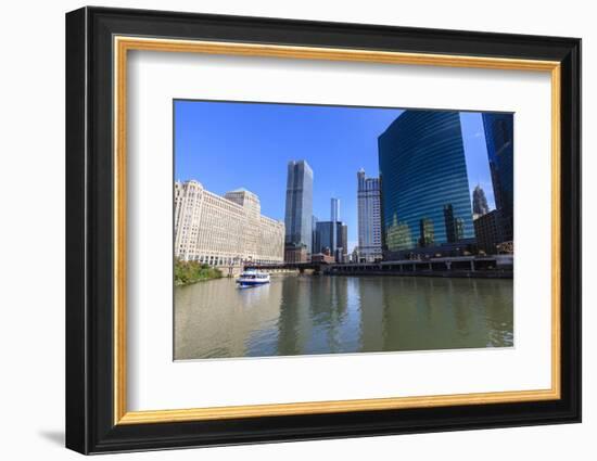 Chicago River-Amanda Hall-Framed Photographic Print