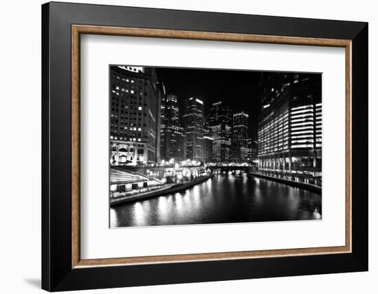Chicago River-John Gusky-Framed Photographic Print