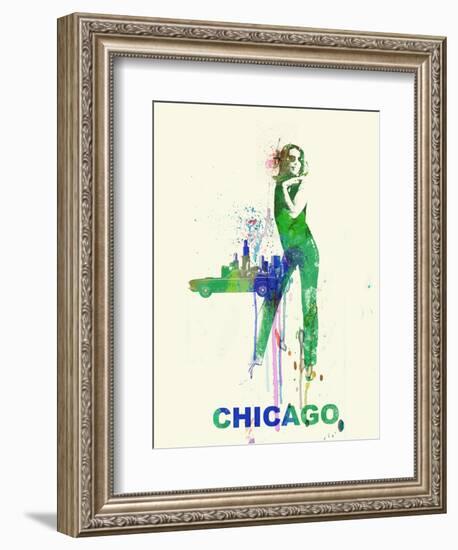 Chicago Romance-NaxArt-Framed Art Print