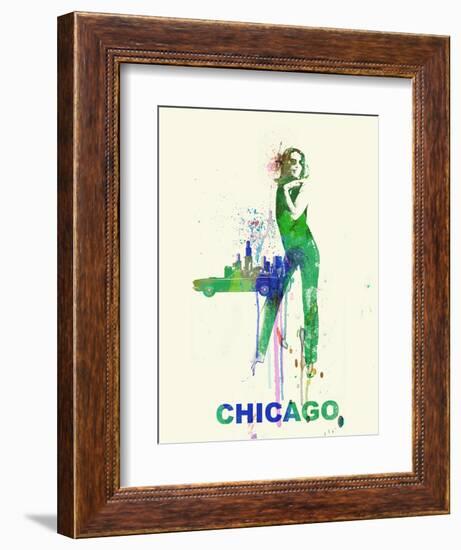 Chicago Romance-NaxArt-Framed Art Print