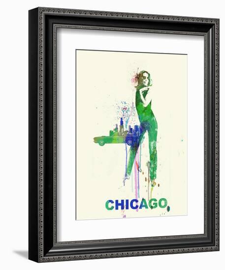 Chicago Romance-NaxArt-Framed Art Print