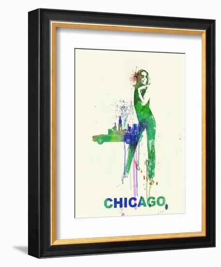 Chicago Romance-NaxArt-Framed Art Print