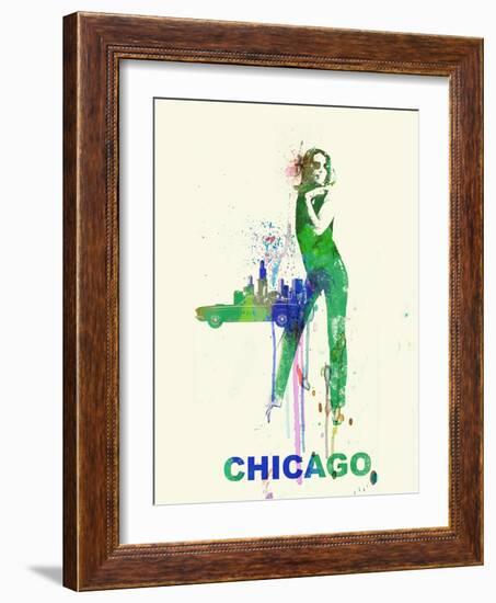 Chicago Romance-NaxArt-Framed Art Print