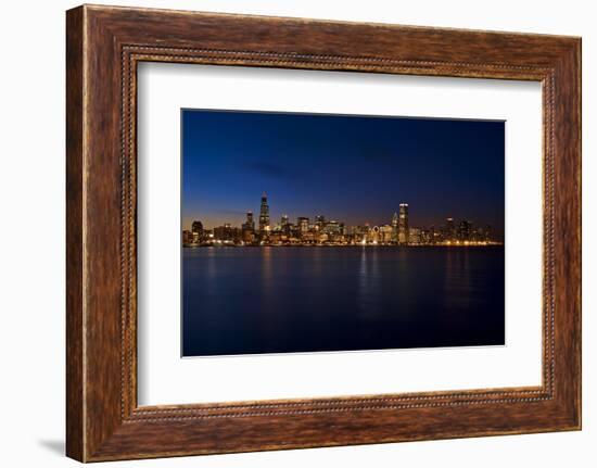 Chicago's Lakefront Skyline-Steve Gadomski-Framed Photographic Print