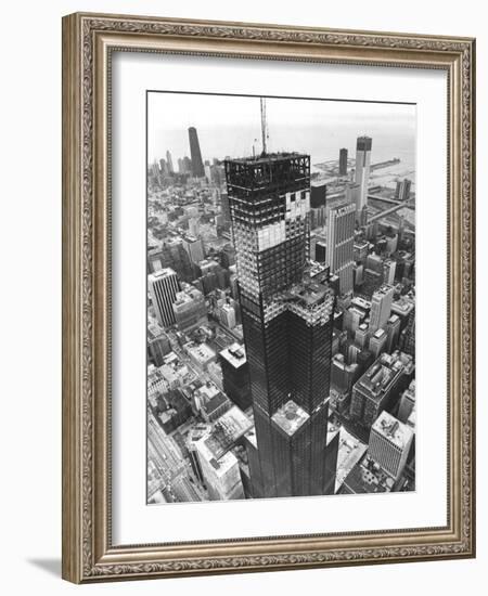 Chicago Sears Tower Topping-null-Framed Photographic Print