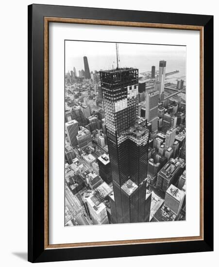 Chicago Sears Tower Topping-null-Framed Photographic Print