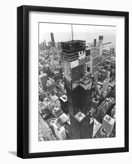 Chicago Sears Tower Topping-null-Framed Photographic Print