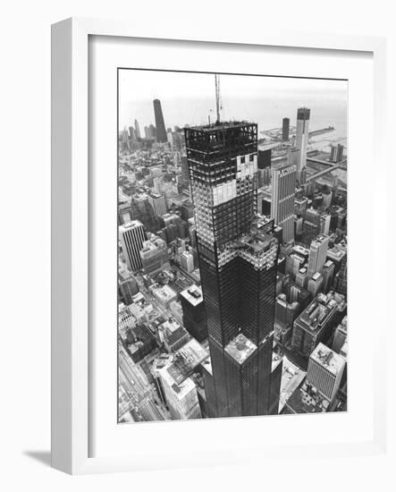 Chicago Sears Tower Topping-null-Framed Photographic Print