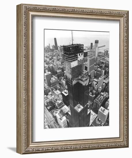 Chicago Sears Tower Topping-null-Framed Photographic Print