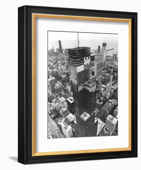 Chicago Sears Tower Topping-null-Framed Photographic Print